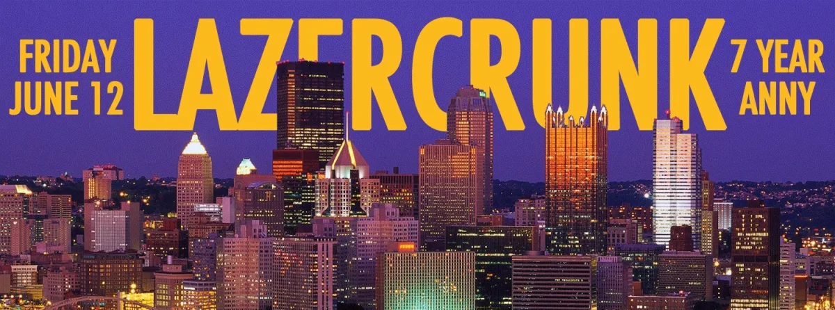 LAZERCRUNK 7th Anniversary @ Brillobox