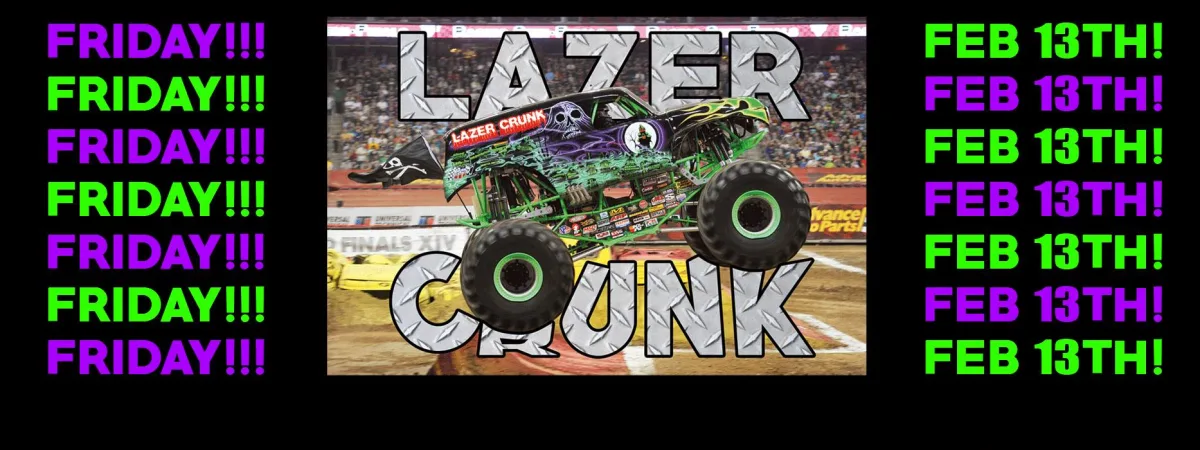 LAZERCRUNK: Monster Truckin' w/ BOGL (LA), Cutups, & Keebs @ Brillobox