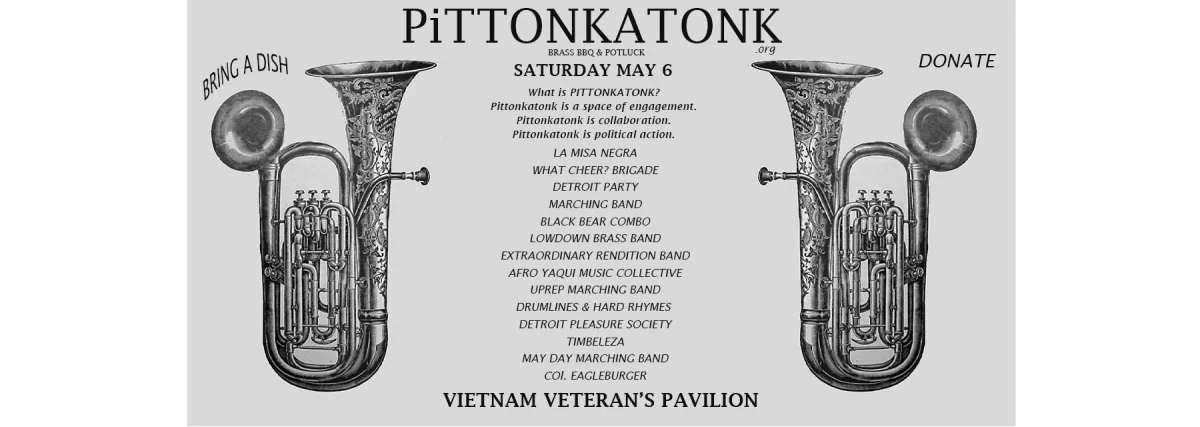 Pittonkatonk 2017 May Day Brass BBQ @ Vietnam Vets Pavillion