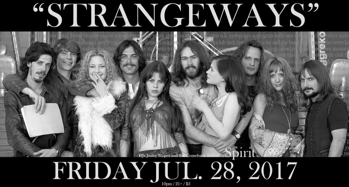 STRANGEWAYS at SPiRiT Lodge 7/28/17 @ Spirit