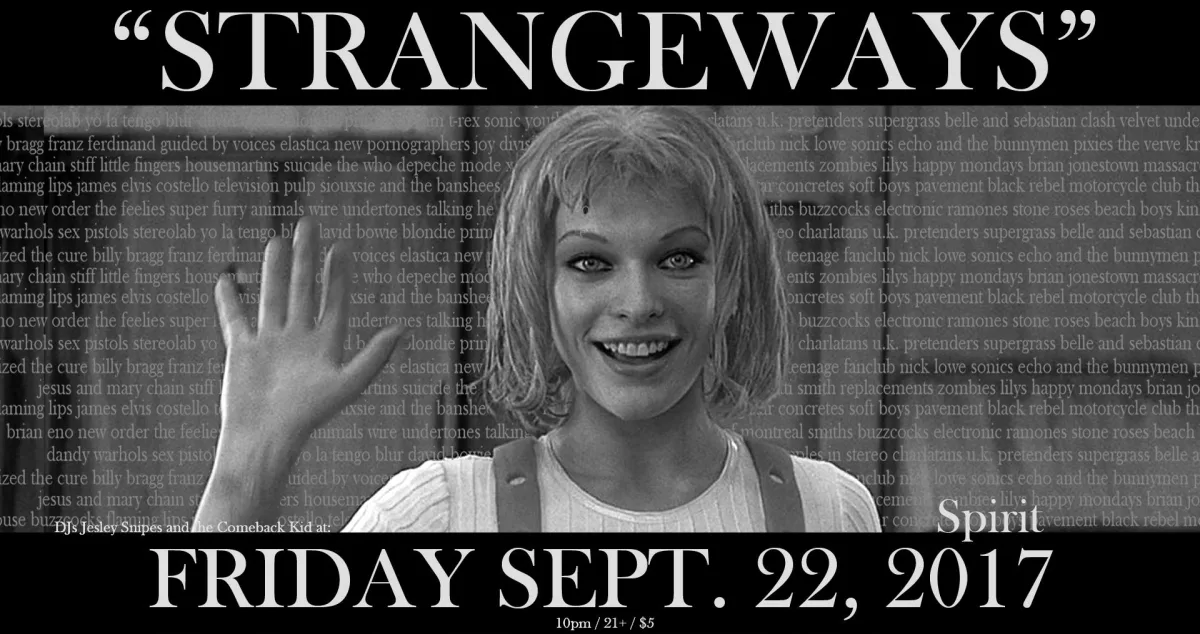 STRANGEWAYS Returns to SPiRiT Lodge! @ Spirit