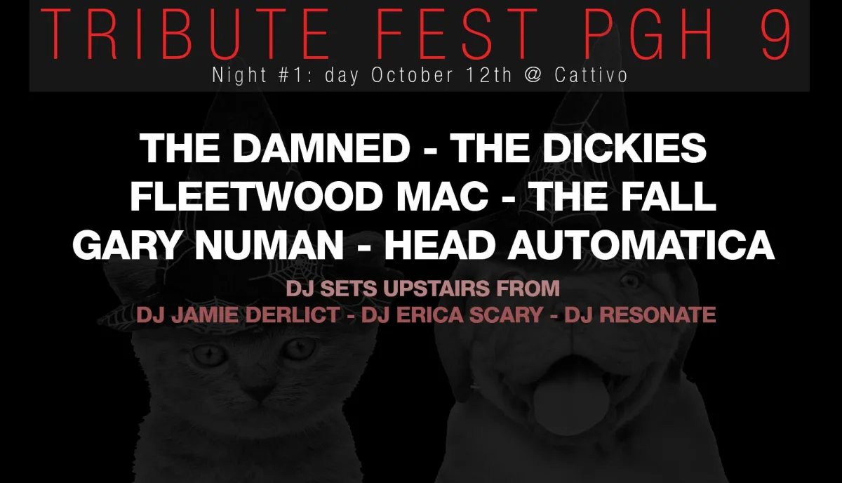 TributeFestPgh 9: Night #1 at Cattivo @ Cattivo