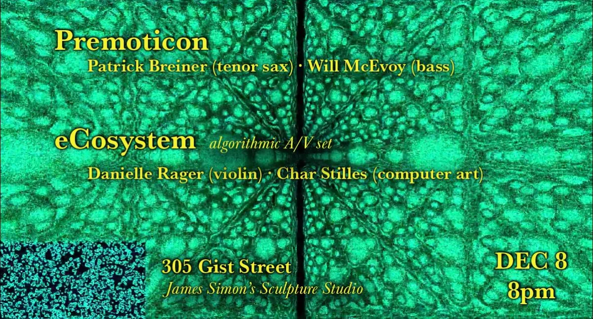 Premoticon | eCosystem: Improv and live-coded audio & visuals @ 