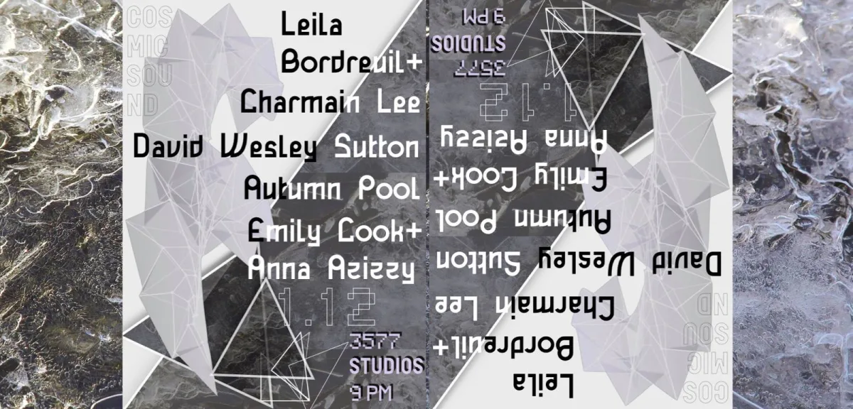 Leila Bordreuil/Charmaine Lee, David W Sutton, Autumn Pool + @ 3577 Studios