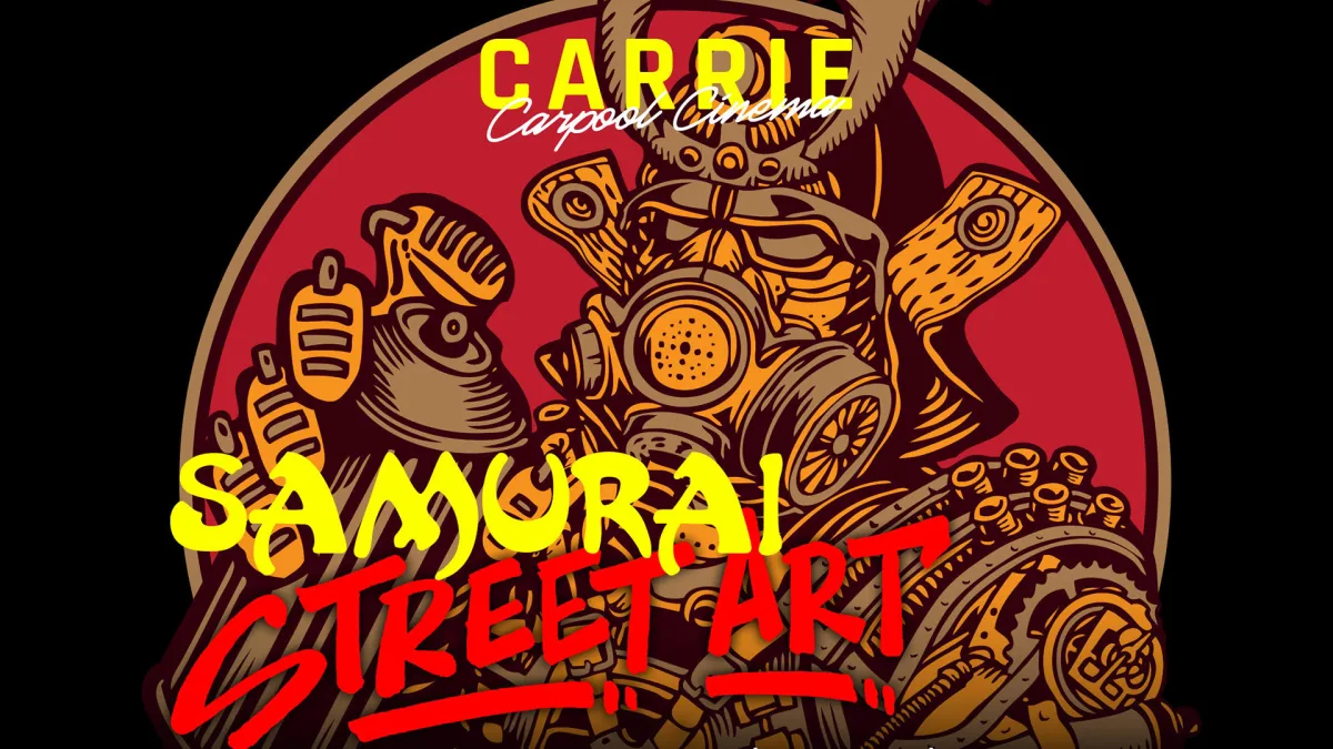 Carrie Carpool Cinema—Samurai Street Art @ Carrie Blast Furnace