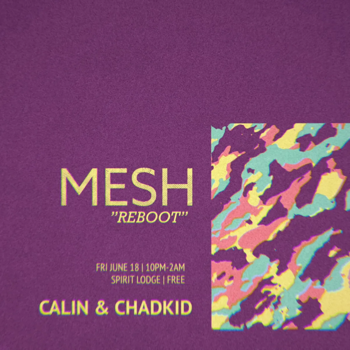 MESH: Reboot @ Spirit