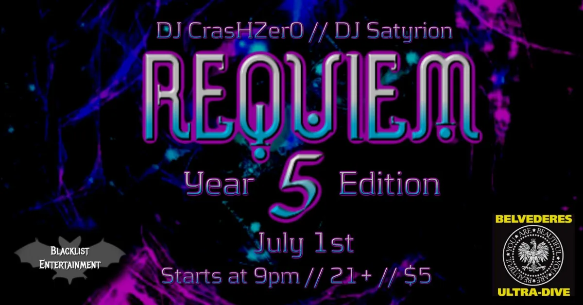 Requiem: Year 5 Edition @ Belvederes