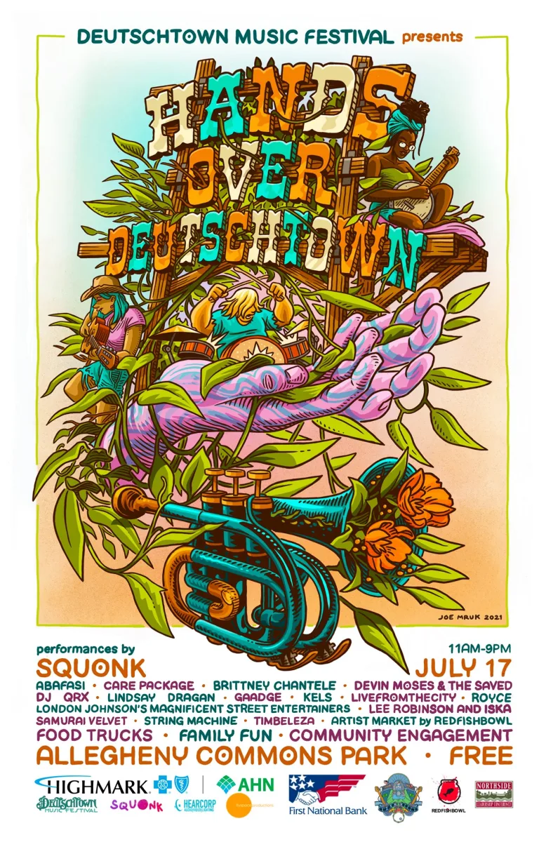 Hands Over Deutschtown: Presented by DMF @ 