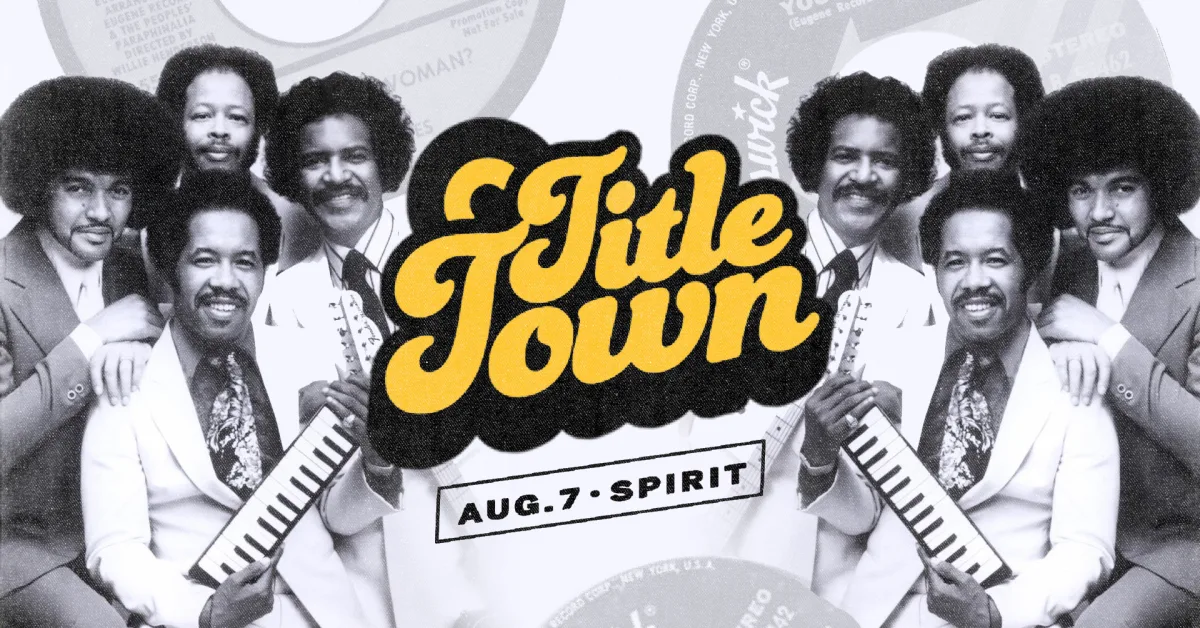 TITLE TOWN Soul & Funk Party at Spirit 8/7 @ Spirit
