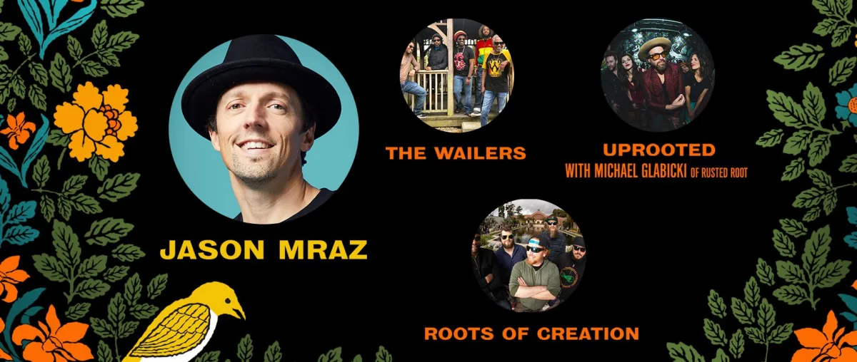 Rock, Reggae and Relief 2021 with Jason Mraz, The Wailers, Uprooted and Roots of Creation @ 