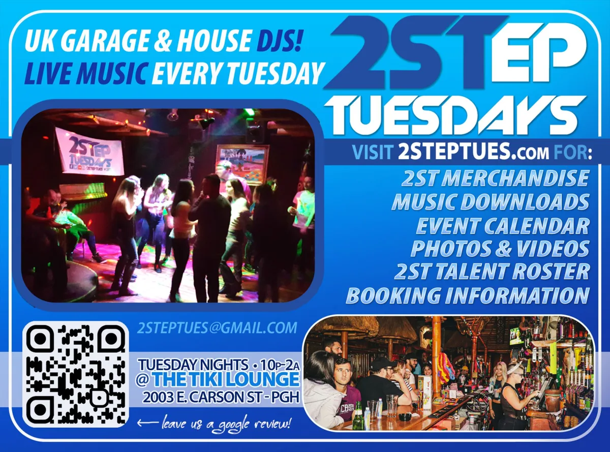 2STEP TUESDAYS - with Cutups @ Tiki Lounge