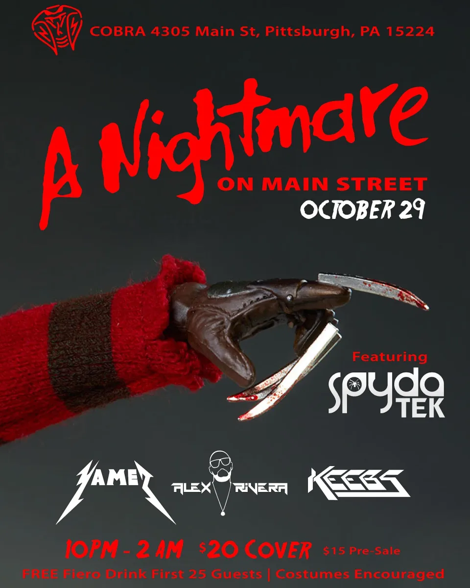 Nightmare on Main Street @ Cobra