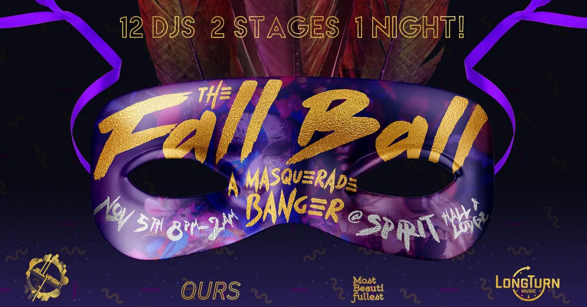 The Fall Ball: A Masquerade Banger @ Spirit