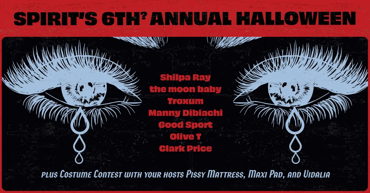 SPIRIT's 6th Annual Halloween Rager & Costume Contest @ Spirit