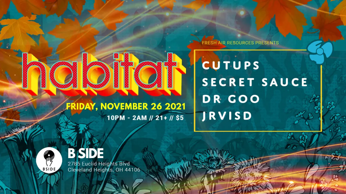 Habitat Feat. Cutups + DR GOO @ B-Side