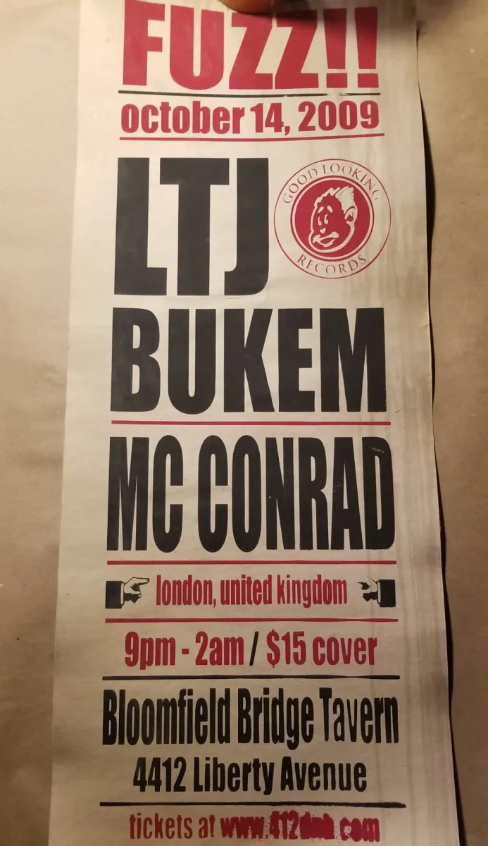 FUZZ! w/ LTJ Bukem and MC Conrad @ Bloomfield Bridge Tavern