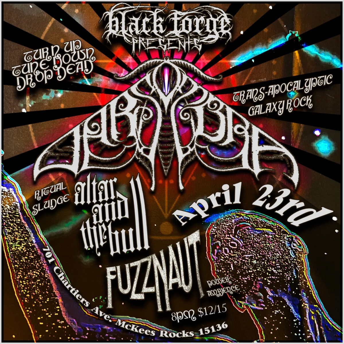 Darsombra/Altar and the Bull/Fuzznaut @ Black Forge Coffee (McKees Rocks)