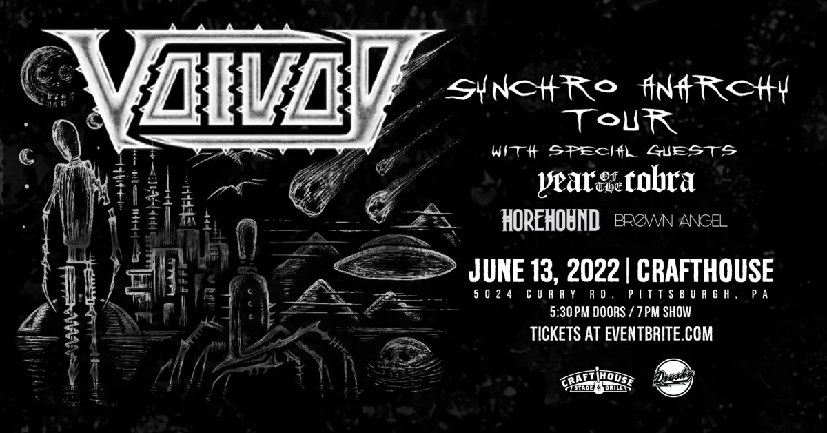 Voivod at Crafthouse @ Crafthouse Stage & Grill