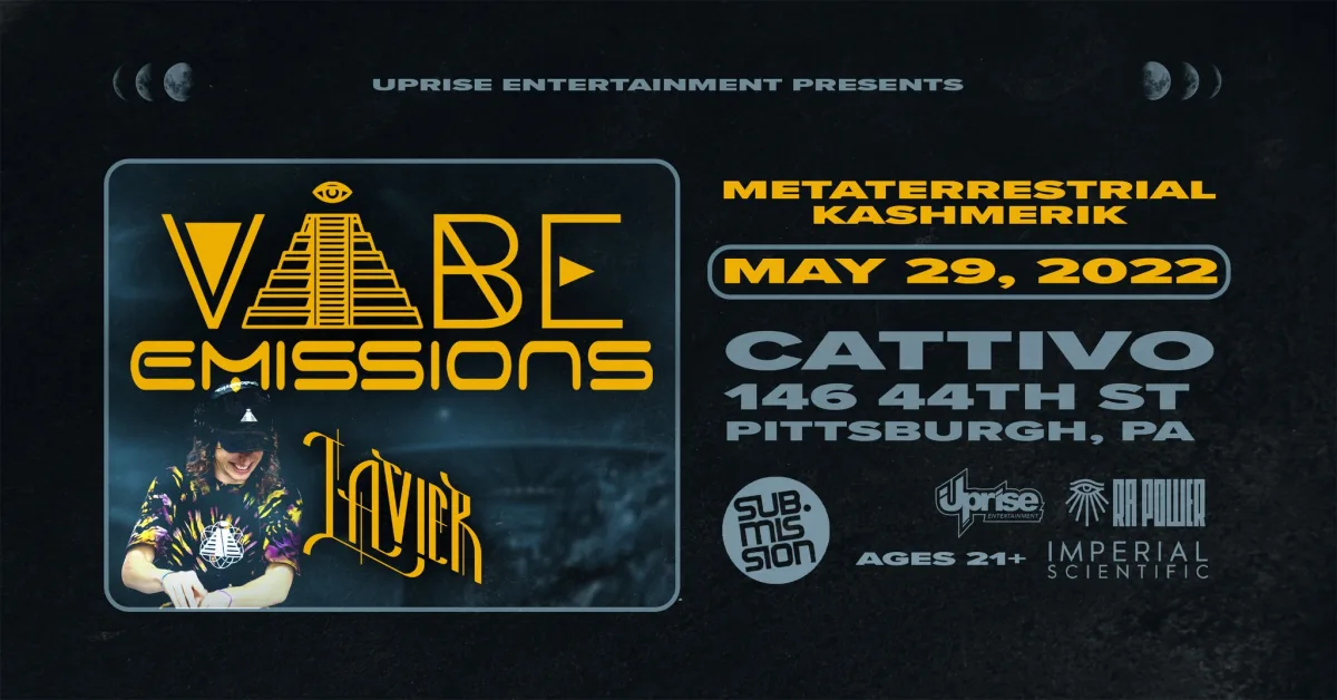 UPRISE Presents: Vibe Emissions w/ Lavier @ Cattivo