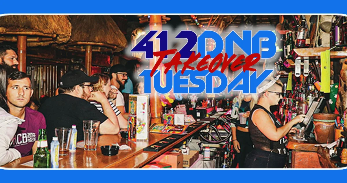2ST Presents: 412DNB Takeover Night @ Tiki Lounge