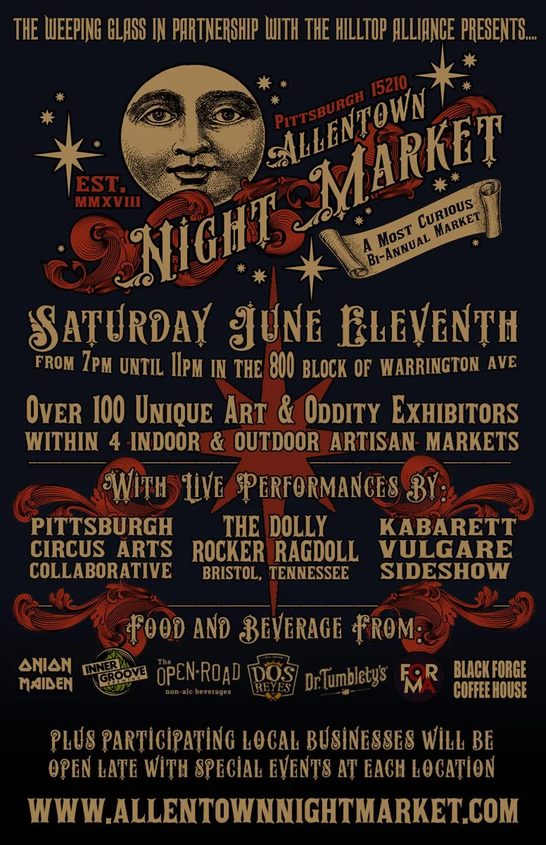 Allentown Night Market Spring Edition @ The Weeping Glass