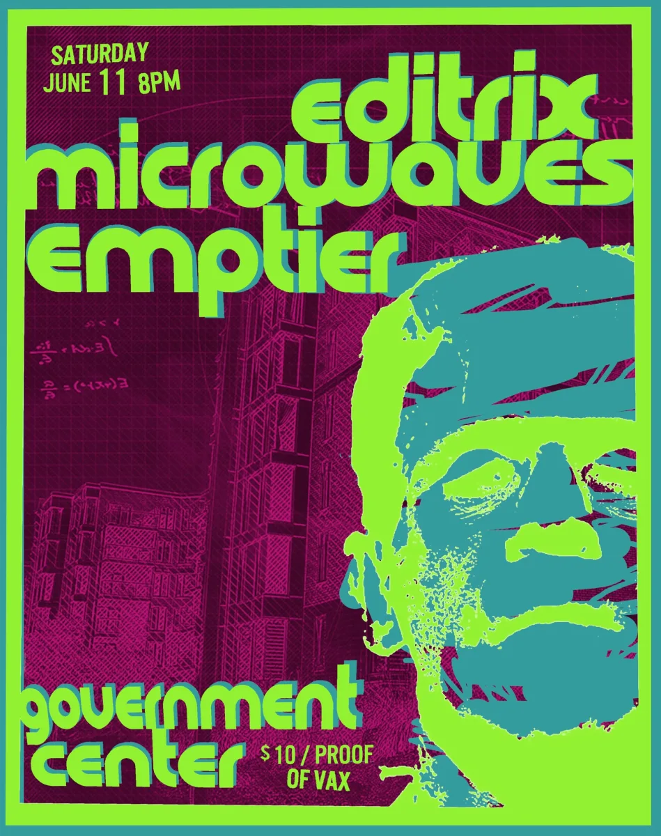 Editrix, Microwaves, Emptier at Govt. Center @ The Government Center