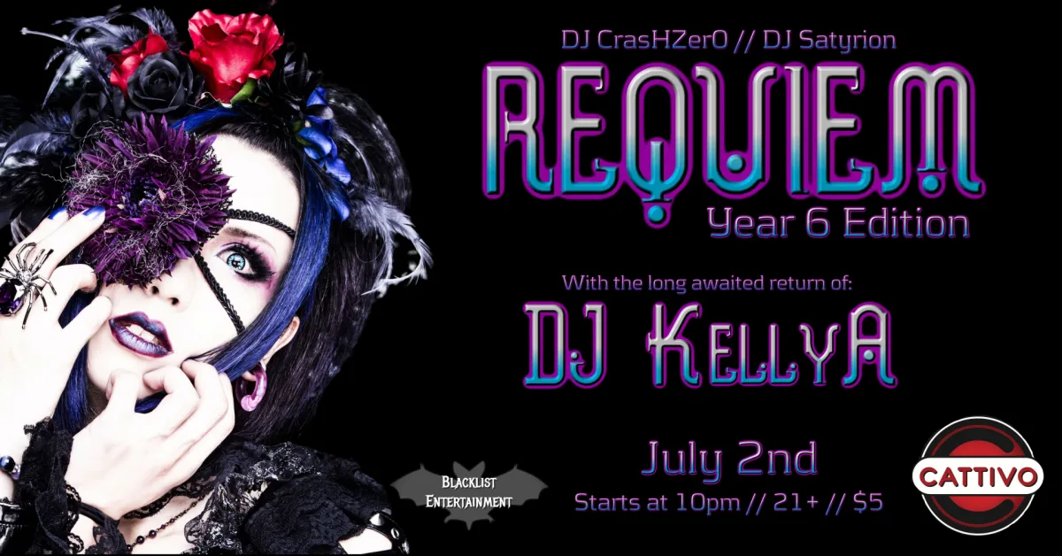Requiem: Year 6 Edition (w/DJ KellyA) @ Cattivo