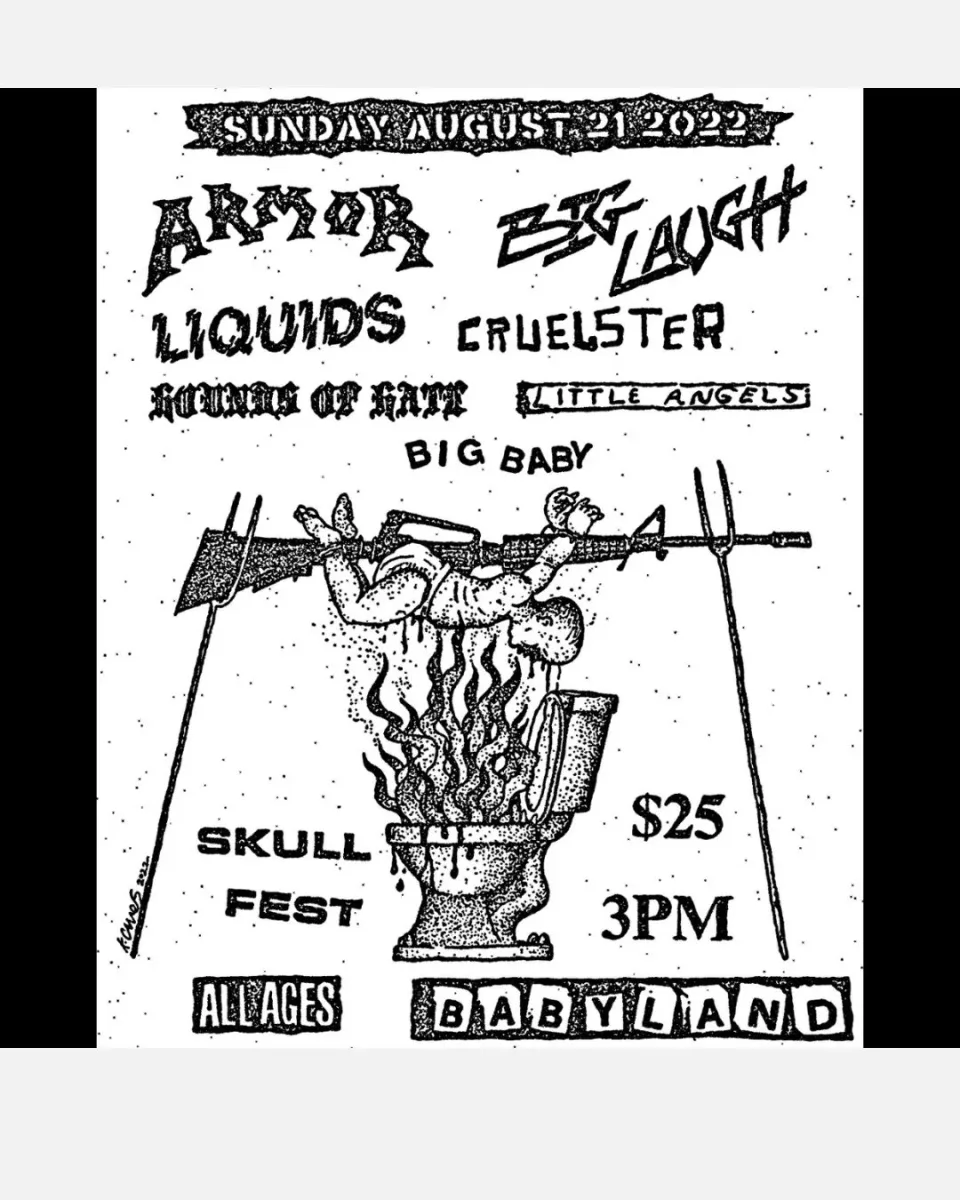 Skull Fest 12 Hardcore Matinee @ Babyland