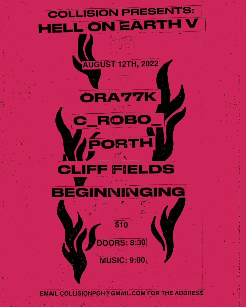 HELL ON EARTH V w/ ORA77K, C_Robo_, Porth, Cliff Fields, Beginninging @ Collision