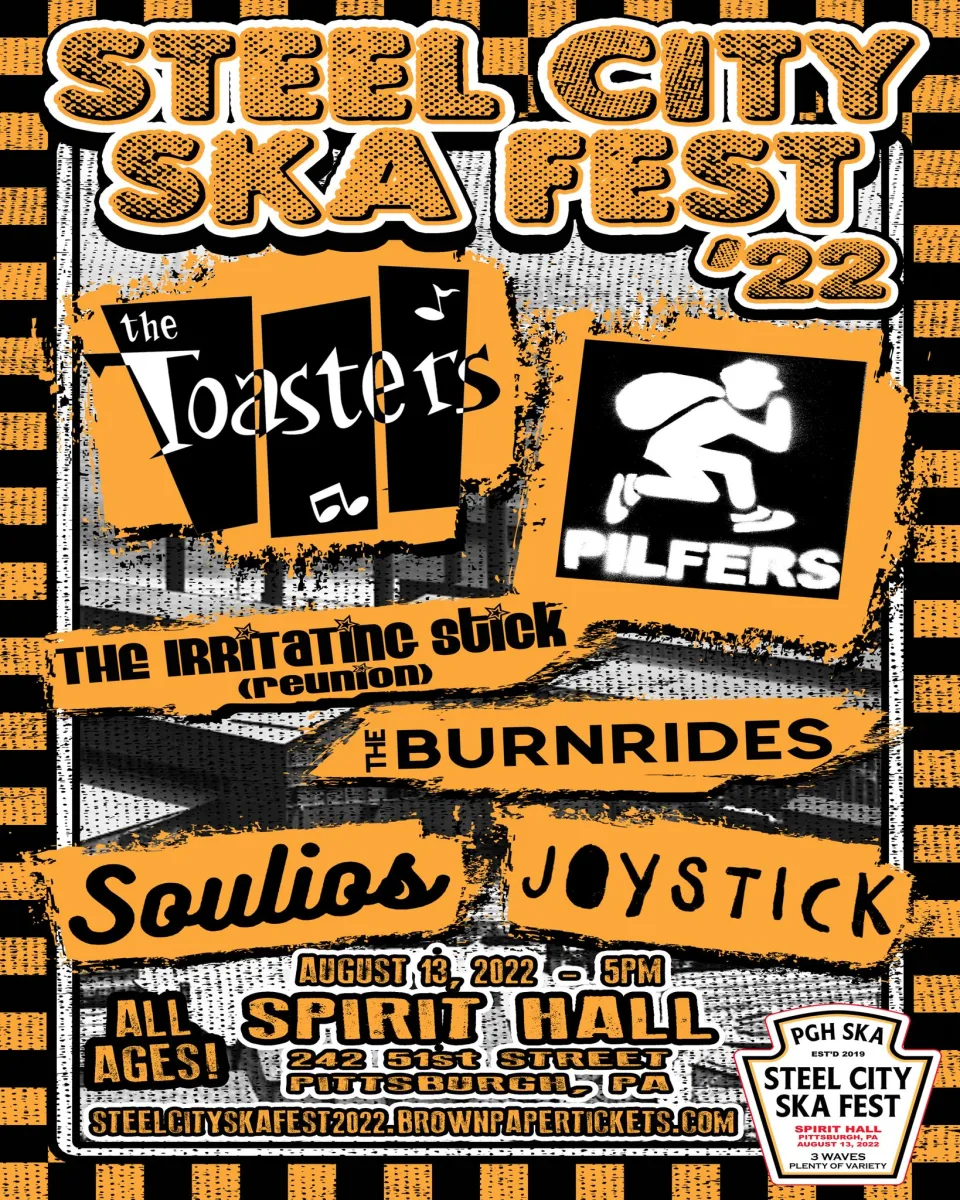Steel City Ska Fest 2022 @ Spirit