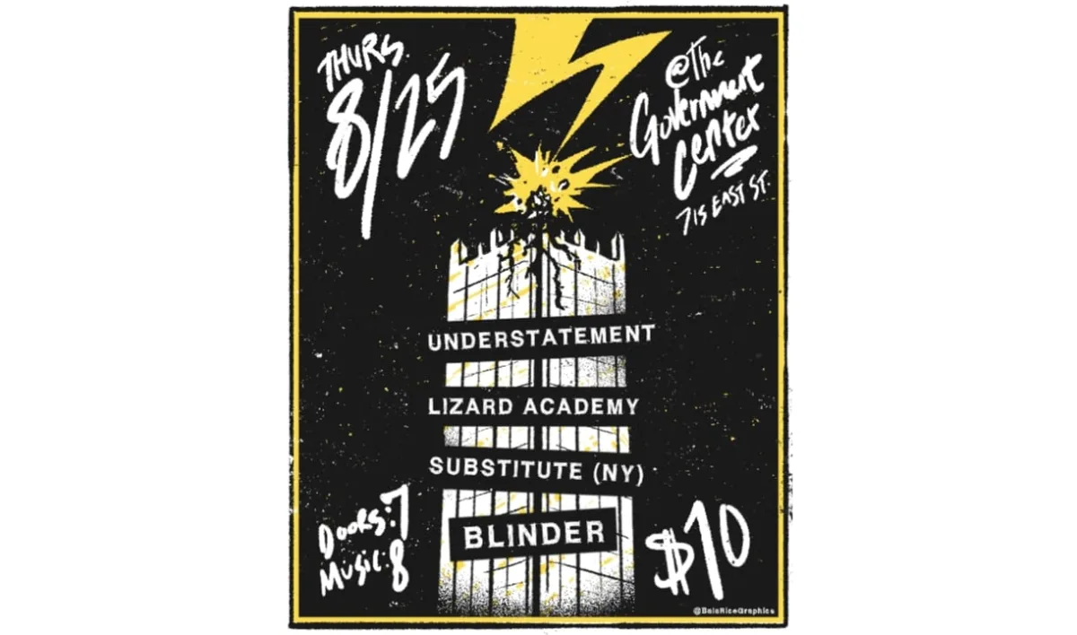 Punk gig at the Government Center @ The Government Center