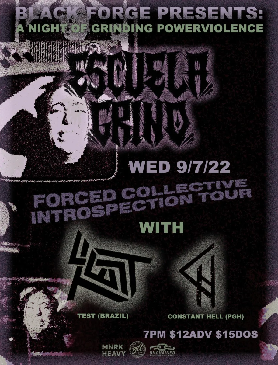 ESCUELA GRIND | TEST | CONSTANT HELL @ Black Forge Coffee (McKees Rocks)