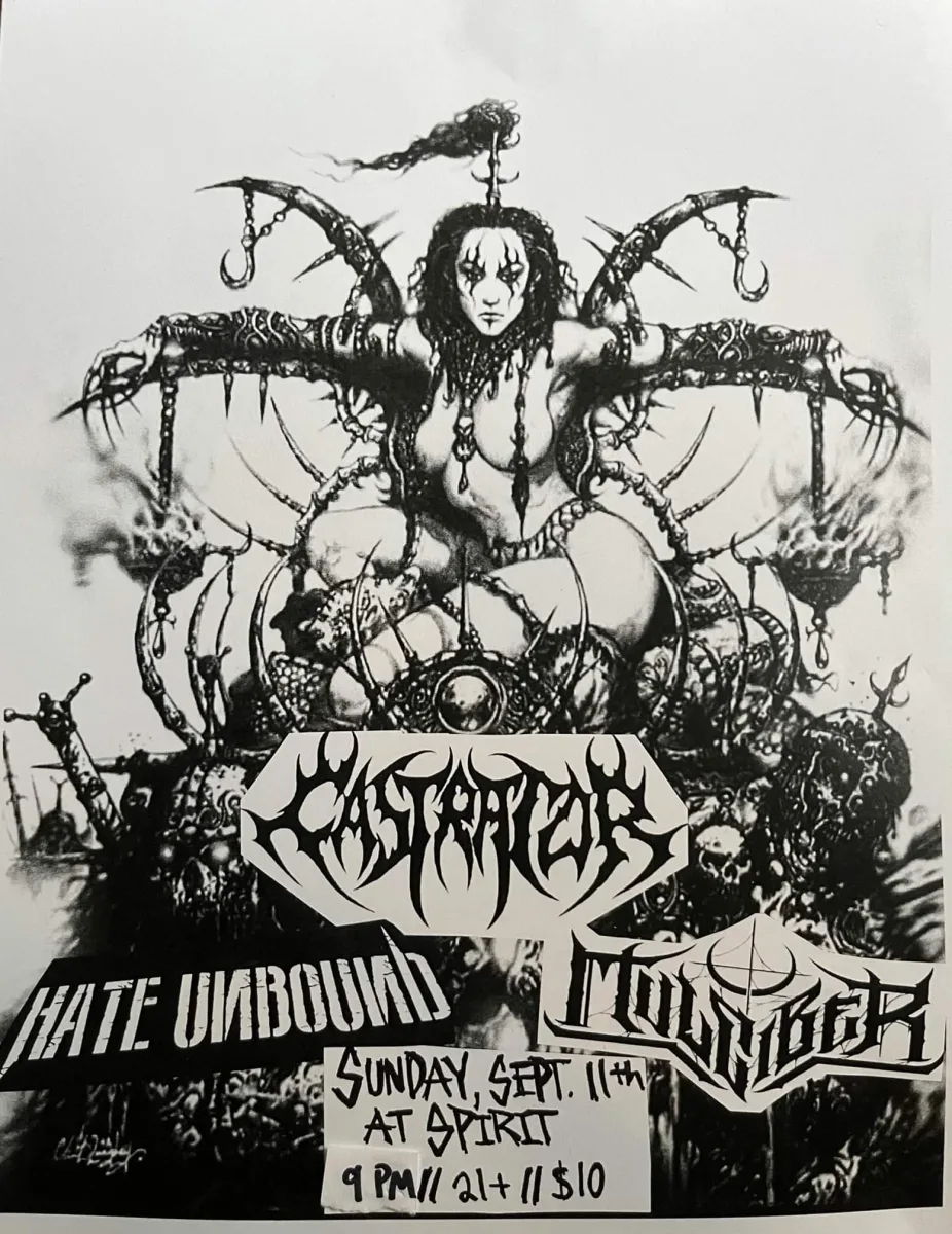 Castrator, Hate Unbound and Mulciber @ Spirit