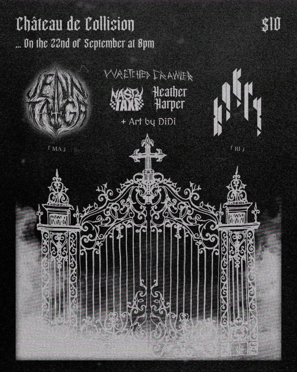 Jenn Taiga [MA], Harpy [RI], Wretched Crawler, Nasty Taxi, Heather Harper @ Collision