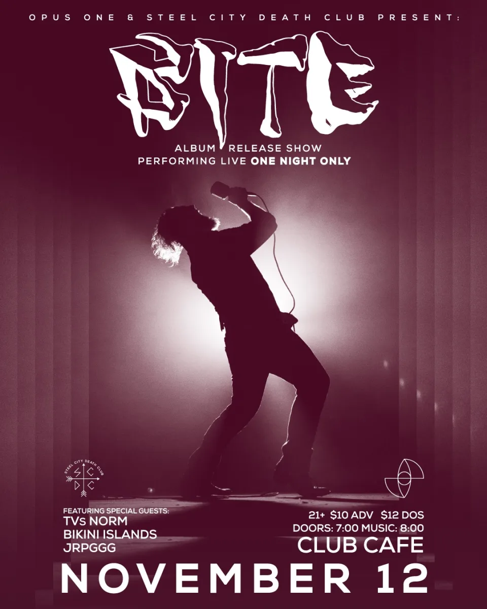 Bite (Album Release Show) withTV's Norm , Bikini Islands and JRPGGG @ Club Cafe