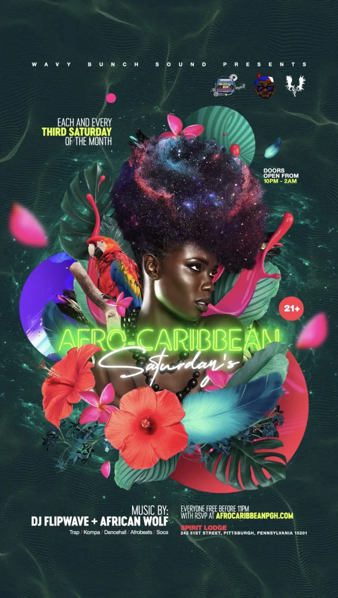 Afro-Caribbean Saturdays @ Spirit