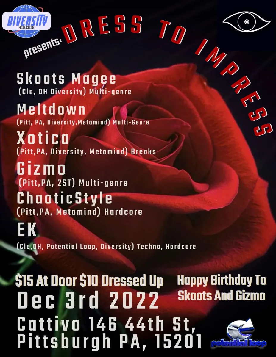 Dress To Impress (Rave) @ Cattivo