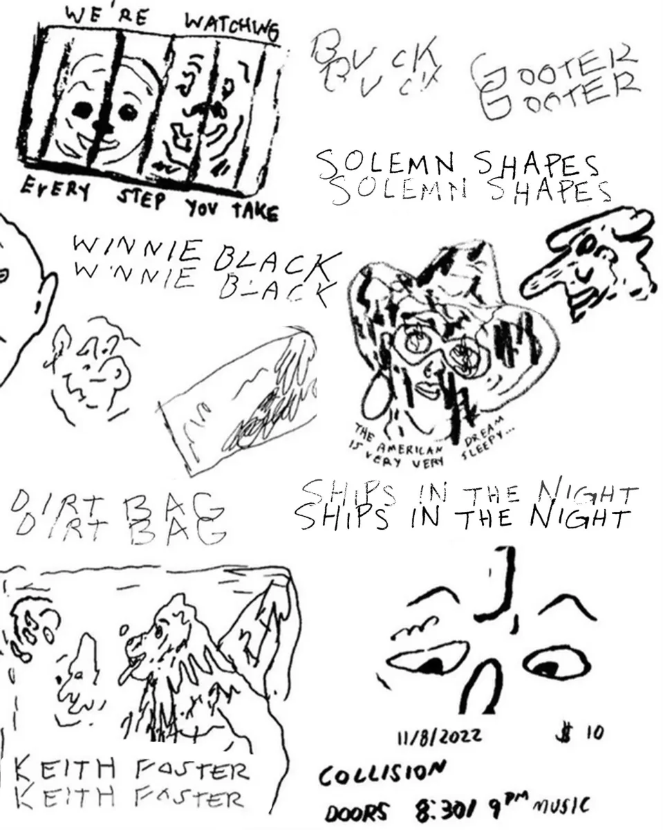 Buck Gooter Solemn Shapes Ships In The Night @ Collision