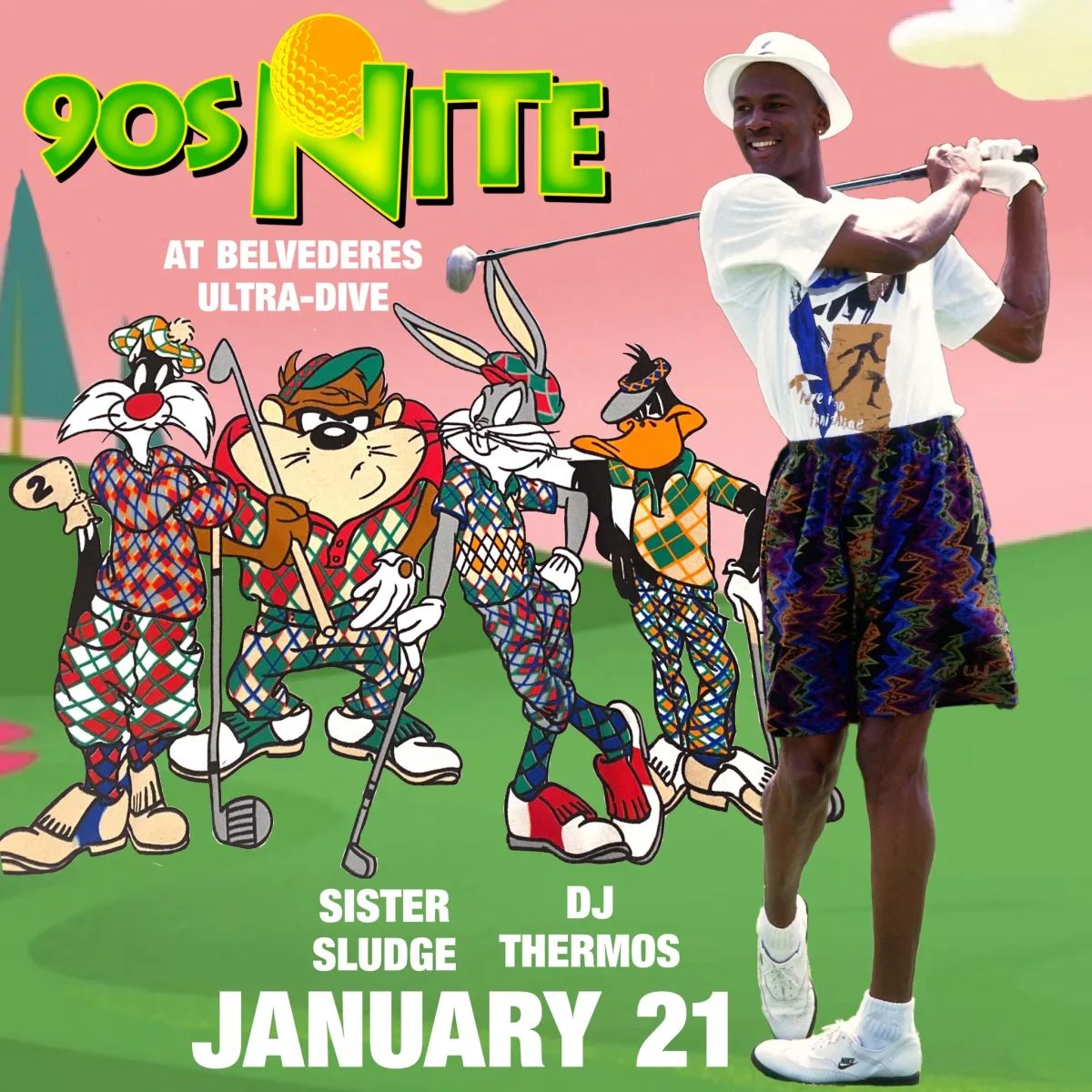 90s Nite January @ Belvederes