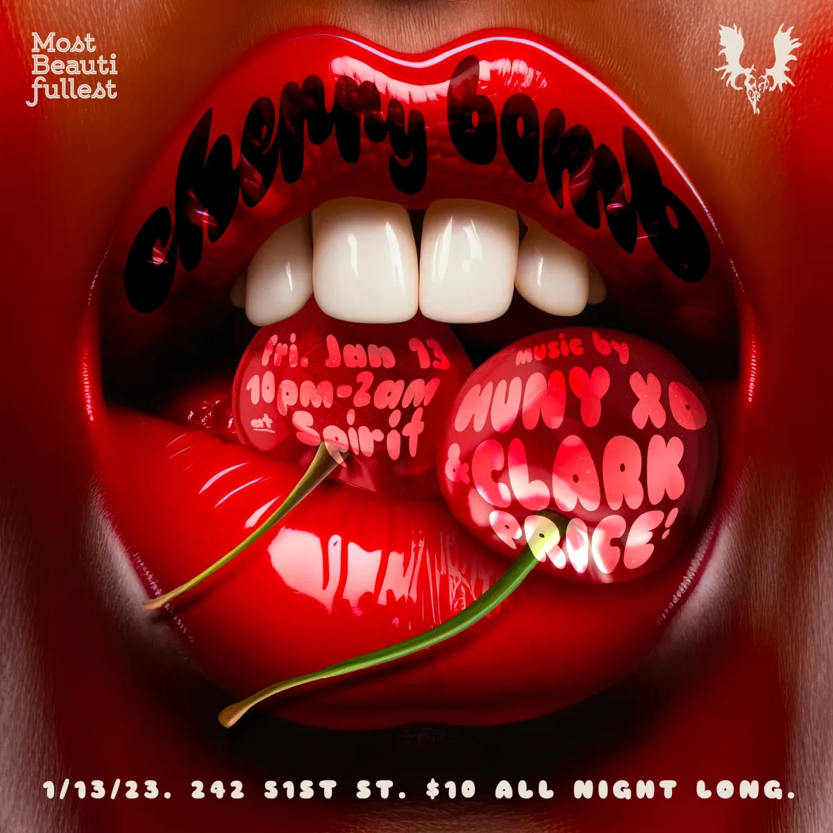 CHERRY BOMB w/ Huny & Clark Price @ Spirit