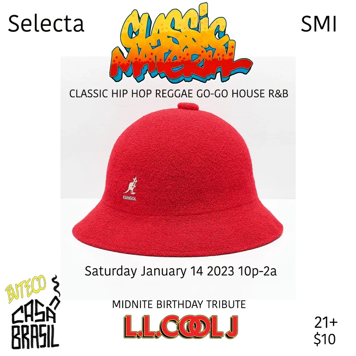 Classic Material: DJ Selecta & DJ SMI @ Casa Brasil