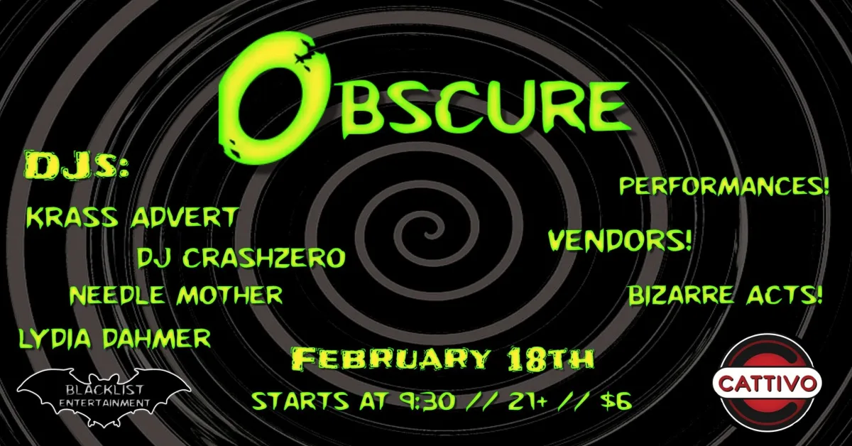 Obscure - the Return @ Cattivo