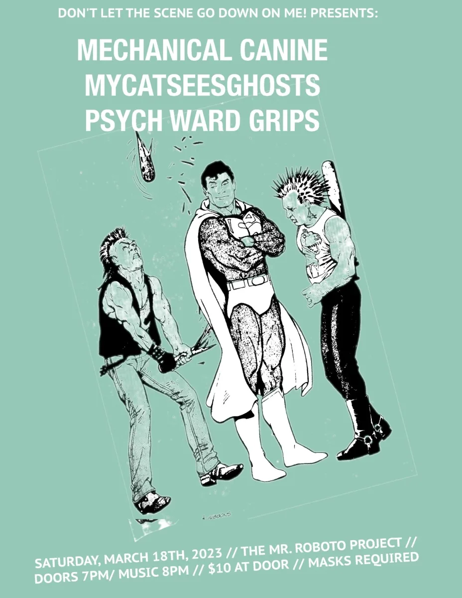Mechanical Canine w/ Psych Ward Grips + mycatseesghosts at Roboto @ Roboto Project