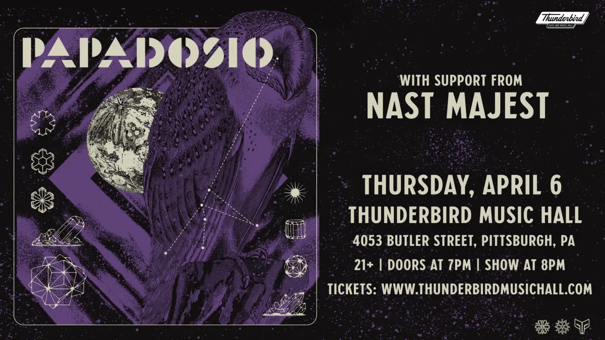 Papadosio with Nast Majest in Pittsburgh, PA (4/6/23) @ Thunderbird