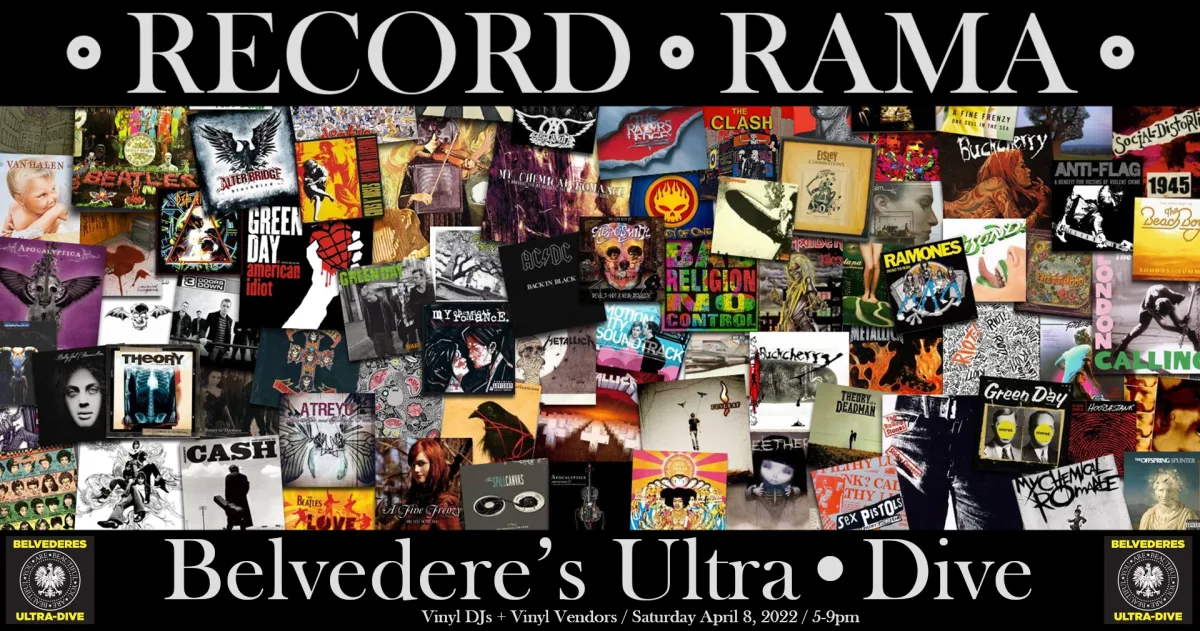 RECORD•RAMA Vinyl Pop•Up @ Belvederes