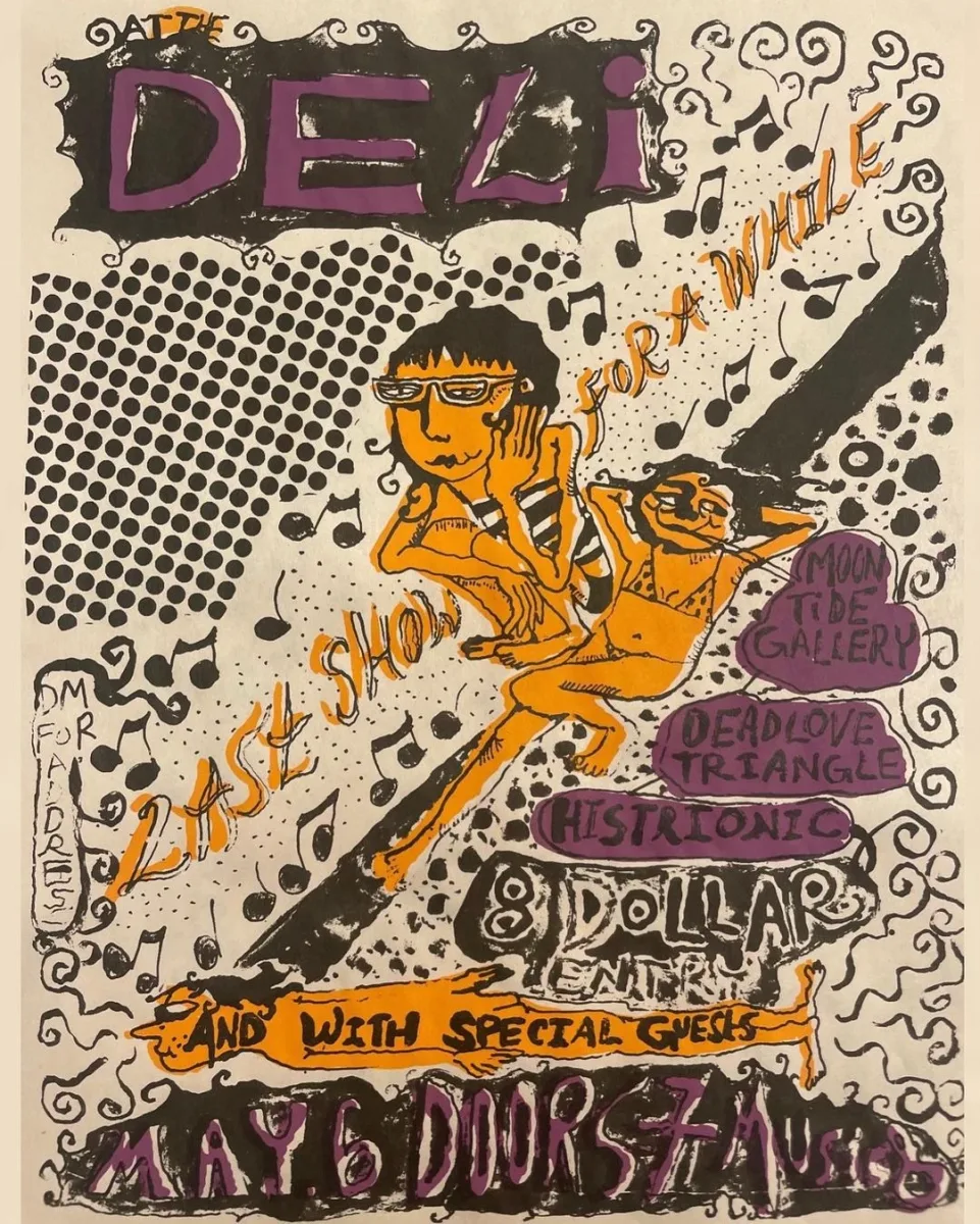 Moon Tide Gallery, Deadlove Triangle, Histrionic @ The Deli