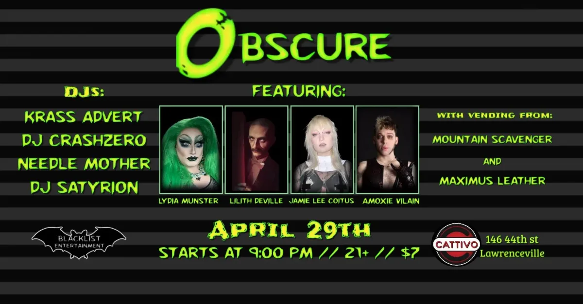 Obscure @ Cattivo