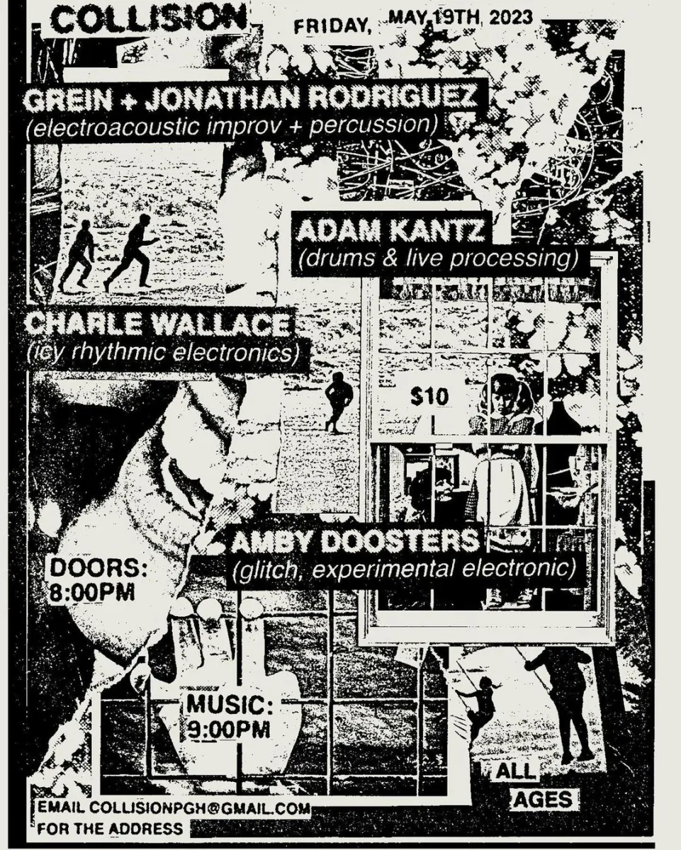 GREIN + JON RODRIGUEZ, Adam Kantz, Charle Wallace, Amby Doosters @ Collision
