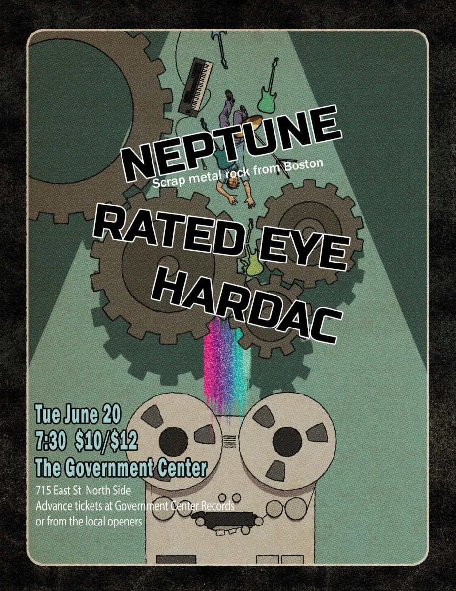 Neptune, Rated Eye and Hardac @ The Government Center