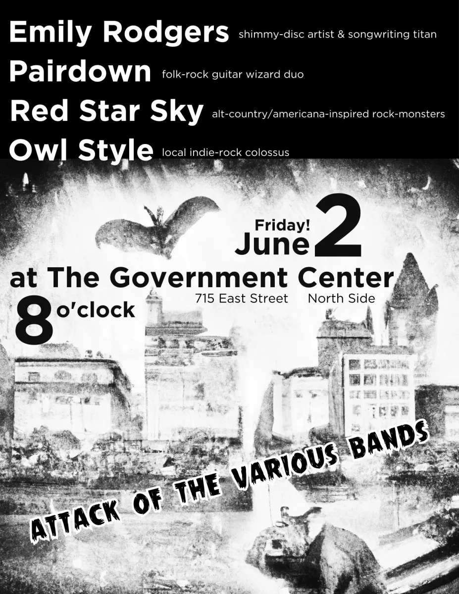 Emily Rodgers, Pairdown, Red Star Sky, and Owl Style @ The Government Center